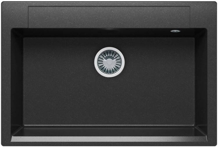 Кухонная мойка Polygran Argo ARGO-760 575882 Черный 51x76