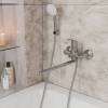 Смеситель для ванны с душем Rush Samui SA0930-51 хром, с длинным поворотным изливом фото 2