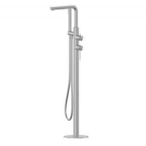 Смеситель для ванны Abber Emotion 316 AF8815BST напольный, брашированная сталь