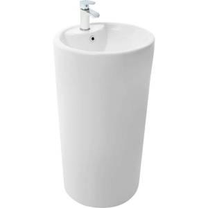 Раковина Weltwasser WW Leerbach 10000005491 4646 GL-WT 45 см, белая глянцевая