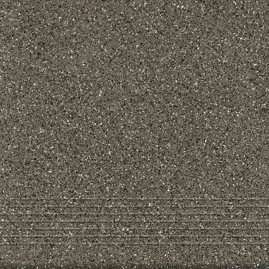 Ступень Cersanit Milton ML4A093 Серый рельеф 29.8x29.8