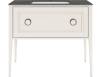 Тумба с раковиной Kerama Marazzi Plaza белый, тумба PL.CN.100.1\WHT.M + рак. PLR.wbu.55