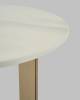 Стол журнальный Stool Group Кассия EET-292-BRCGS-white 333-2 светлая керамика 60x60x50 фото 5