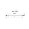 Душевой уголок Vincea Slim VSR-4SLP9090CL профиль хром, стекло прозрачное, 90x90x195 фото 4