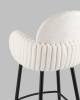 Стул полубарный Stool Group Wave Stripes VB006-2 0917-0006/Fl-100 seat DUAL белый, букле фото 8