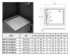 Поддон для душа WeltWasser WW TRS 90 STONE-WT 10000004366 90x90x3 белый фото 7