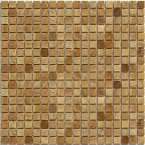 Мозаика Bonaparte Siena-15 из натурального камня (1.5x1.5) 30.5x30.5