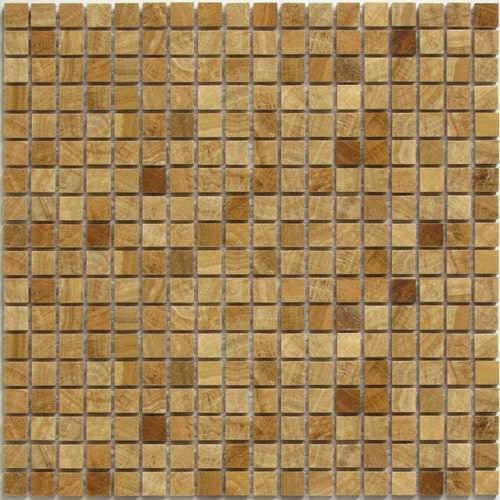 Мозаика Bonaparte Siena-15 из натурального камня (1.5x1.5) 30.5x30.5