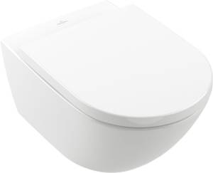 Унитаз подвесной Villeroy&Boch Subway 3.0 4670TS01 alpin, сиденье с микролифтом