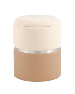 Пуф Stool Group Кэрри 19A060CHHP-3-62 бежевый с ящиком