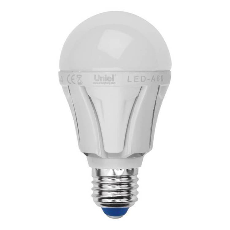 Лампа светодиодная Uniel LED-A60 12W/WW/E27/FR PLP01WH