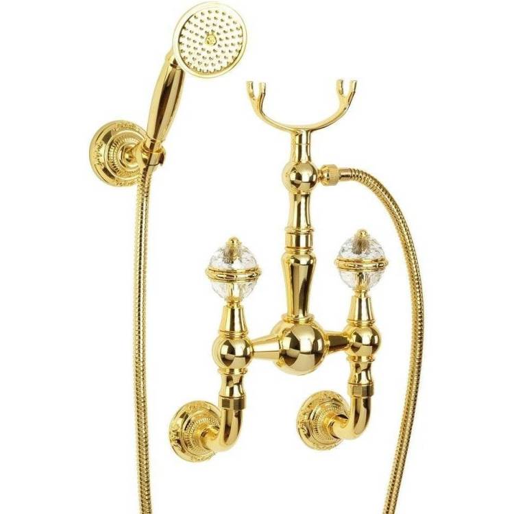 Смеситель для душа Migliore Cristalia 27183 золотой