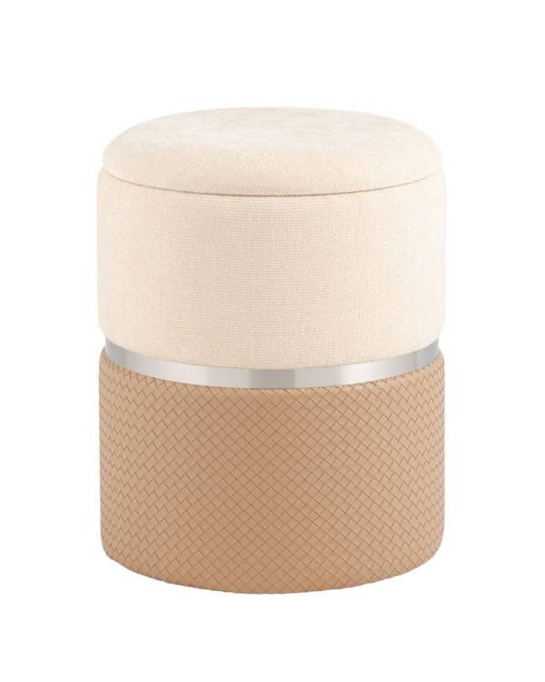 Пуф Stool Group Кэрри 19A060CHHP-3-62 бежевый с ящиком