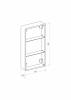 Зеркало-шкаф Taliente Cbled TA-CBled-EL4080R с LED-подсветкой, 40x15x80 см фото 10