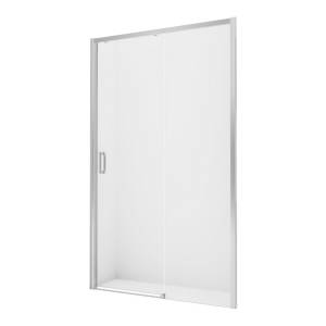 Дверь в нишу NEW TRENDY PRIME 120x200 D-0303A (хром)