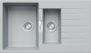 Кухонная мойка Tolero Loft TL-860 856325 Платина 50x86