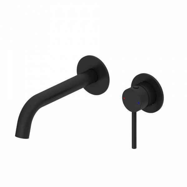 Смеситель для раковины Wonzon & Woghand WW-88869017-MB встраиваемый, черный матовый
