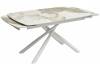 Стол Woodville Rivoli 493167 gloss luxury pandora sintered stone, white 140(200)x90x76 фото 7