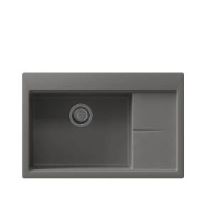 Мойка кухонная Florentina Россана 780 20.500.C0780.307 серый шелк