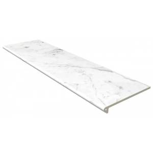 Ступень Gres de Aragon Marble 970180 Carrara Blanco Liso Peld. Red 30x120