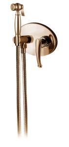 Гигиенический душ AltroBagno Beatrice 060114 ROr встраиваемый, розовое золото