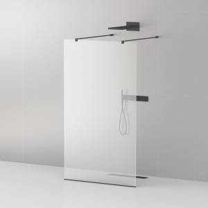 Душевая перегородка Cezares Liberta LIBERTA-L-2-140-120-C-NERO черный