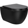Унитаз подвесной Vincea Evo VT1-34MB черный матовый