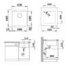 Мойка кухонная Blanco Rotan 400-U 521337 кофе фото 5