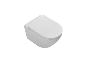 Унитаз подвесной Vincea Globo VT1-14T сиденье микролифт, белый