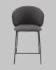 Стул полубарный Stool Group Блейз LV-109-E86-P-7005 серый, каркас серый, велюр фото 3