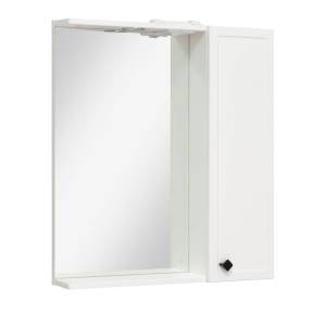 Зеркало-шкаф Runo Римини 65 00-00001256 65x75 белый