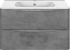 Тумба для комплекта Vincea Paola 80, подвесная, бетон