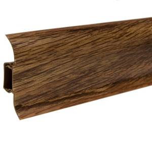 Плинтус LinePlast L057 Престиж Дуб (2500x58 мм)
