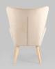 Кресло Stool Group Хью QH-8901KP 263-2 beige бежевый фото 5