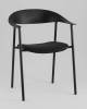 Стул Stool Group Eila PC018-C black с подушкой, черный фото 2