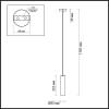Подвесной светильник Odeon Light Hightech Corse 3873/1L фото 2