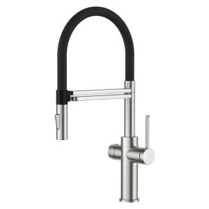 Смеситель для кухни Agger Elegant A3252522 с гибким изливом, сатин