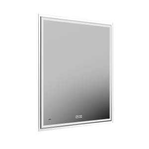 Зеркало Kerama Marazzi Tecno 70 с LED-подсветкой, с функцией антизапотевание, белый глянцевый