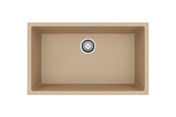Мойка кухонная Alveus Granital Omni 40 1150061 Beige-G55 с сифоном, 75x45