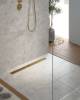 Душевой лоток Timo Drain System DS230108/17 матовое золото фото 5