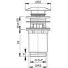 Слив для раковины Ravak Click Clack X01748 черный фото 4