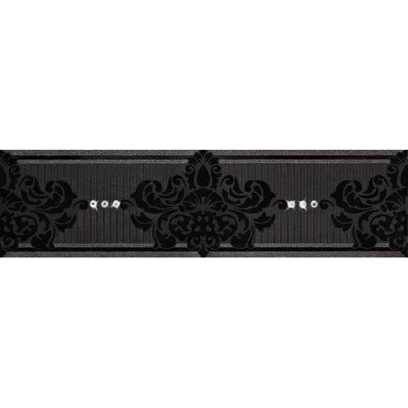 Бордюр Piemme Valentino Elite MRV185 Frise Nero 8x30