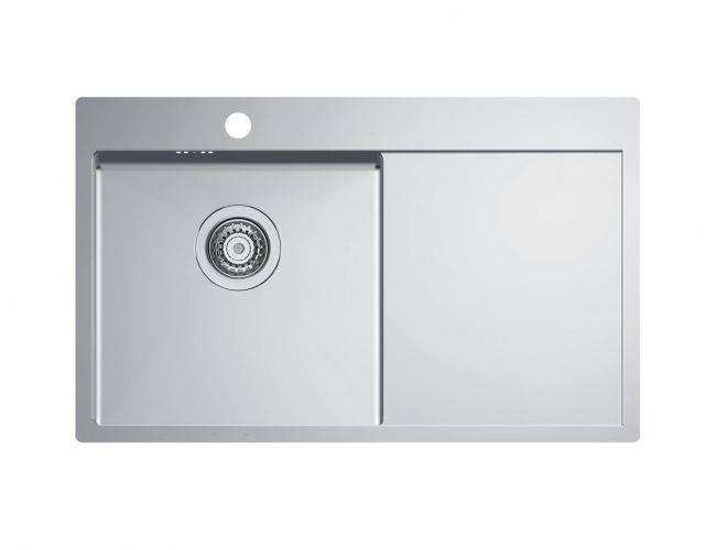 Мойка кухонная Alveus Quarto 30 1124384 Brs-90 с сифоном, 78x48