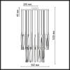 Подвесная светодиодная люстра Odeon Light Exclusive Spira 5468/150L фото 2