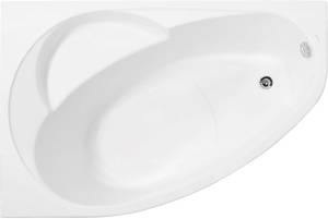 Акриловая ванна Vagnerplast Flora 150x100 L ультра-белая