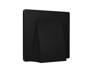 Лицевая панель для вывода кабеля Ambrella Volt Alfa AP8158 черный матовый