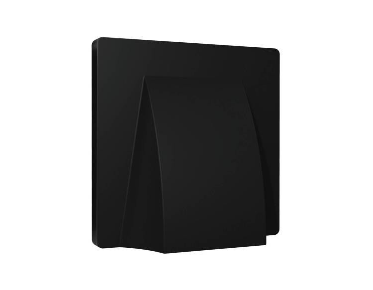Лицевая панель для вывода кабеля Ambrella Volt Alfa AP8158 черный матовый