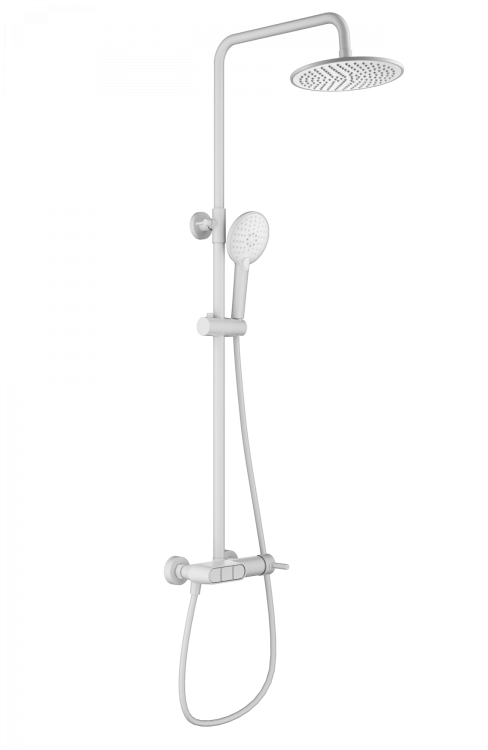 Душевая стойка Wonzon & Woghand WW-A30653-MW белый