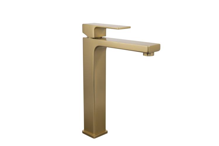 Смеситель для раковины Stella Polar Авиньон S3021-3 матовое золото