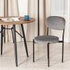 Стул Tetchair Revo (mod. 7033) 15470 темно-серый barkhat 14/черный 47x54x82 фото 9